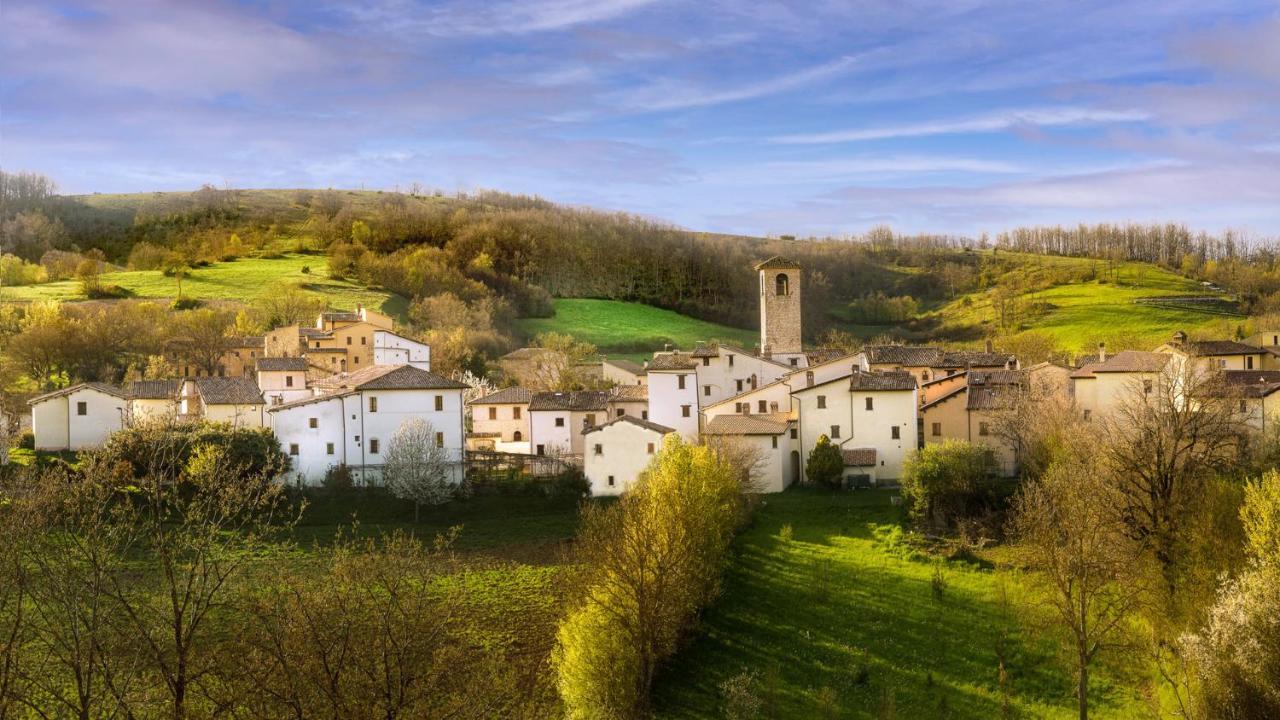 Castello Di Pupaggi Villa Sellano Bagian luar foto