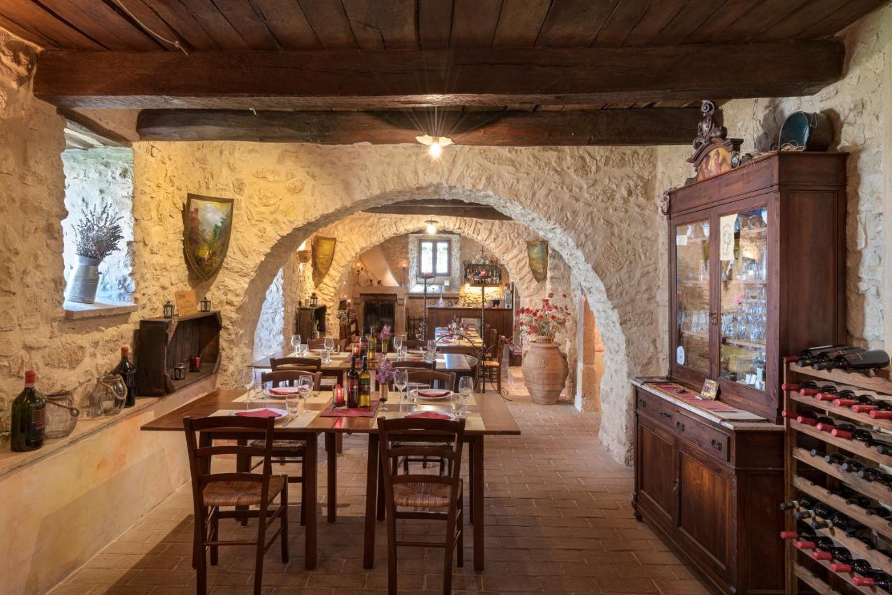 Castello Di Pupaggi Villa Sellano Bagian luar foto