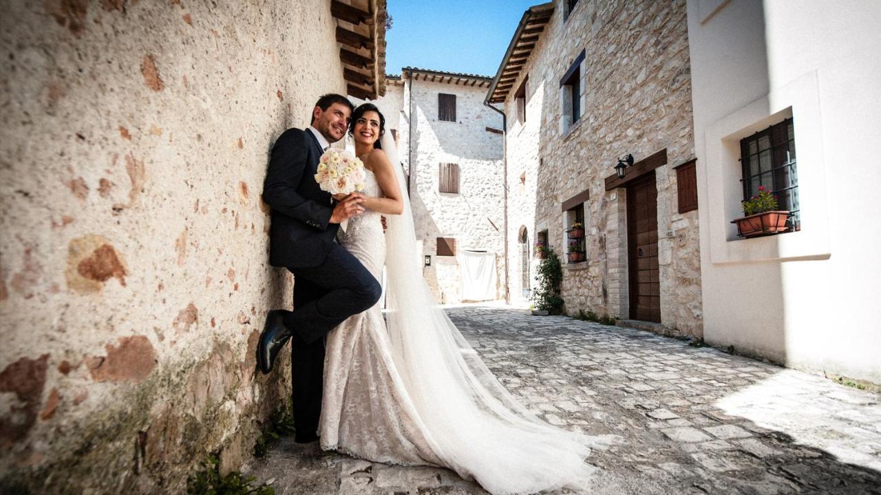 Castello Di Pupaggi Villa Sellano Bagian luar foto